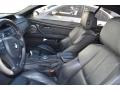 Black Novillo Leather 2011 BMW M3 Convertible Interior Color