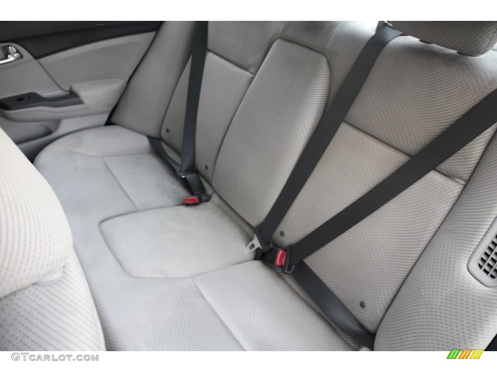 Gray Interior 2013 Honda Civic Hybrid Sedan Photo #77758500
