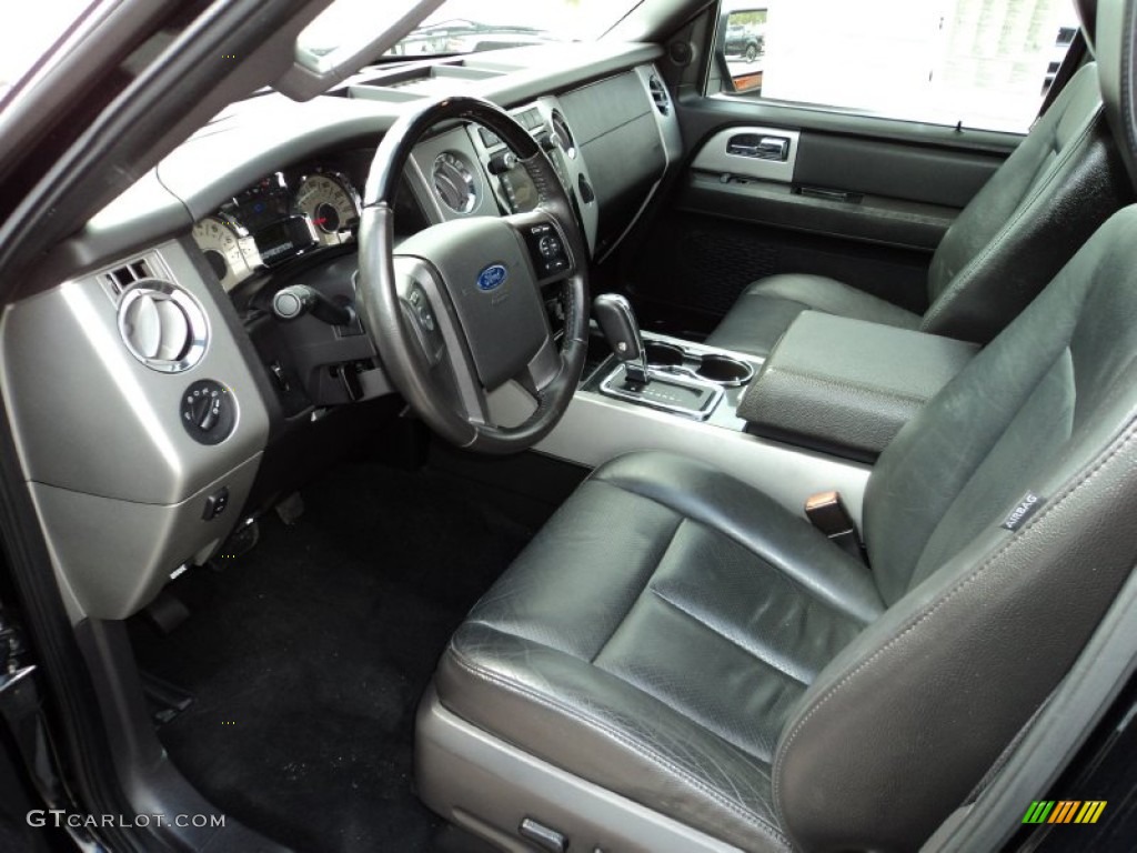 Charcoal Black Interior 2011 Ford Expedition EL Limited Photo #77758764