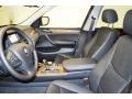 2011 BMW X3 Black Interior Front Seat Photo