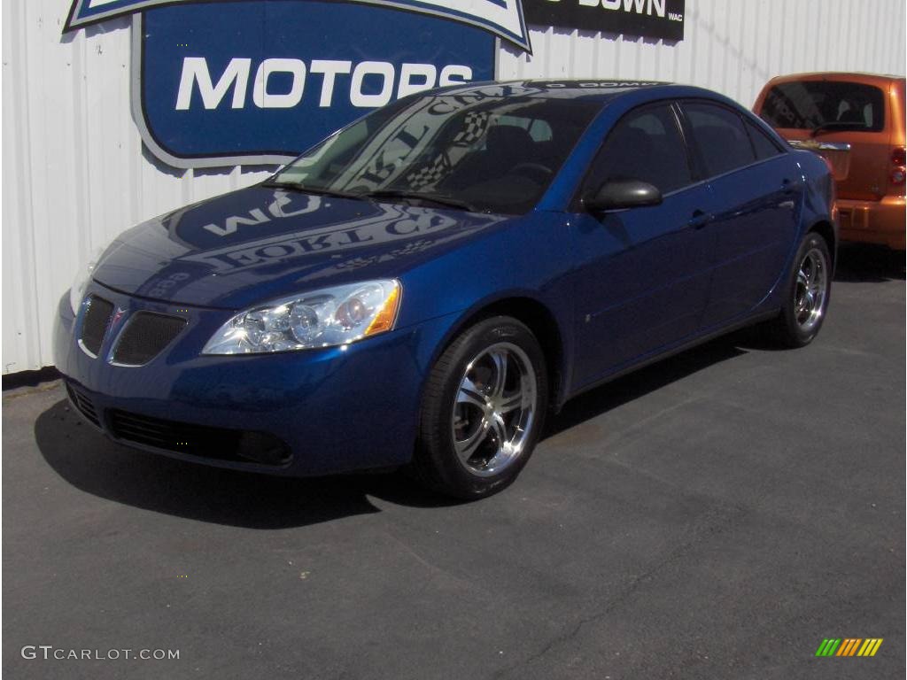 Electric Blue Metallic Pontiac G6