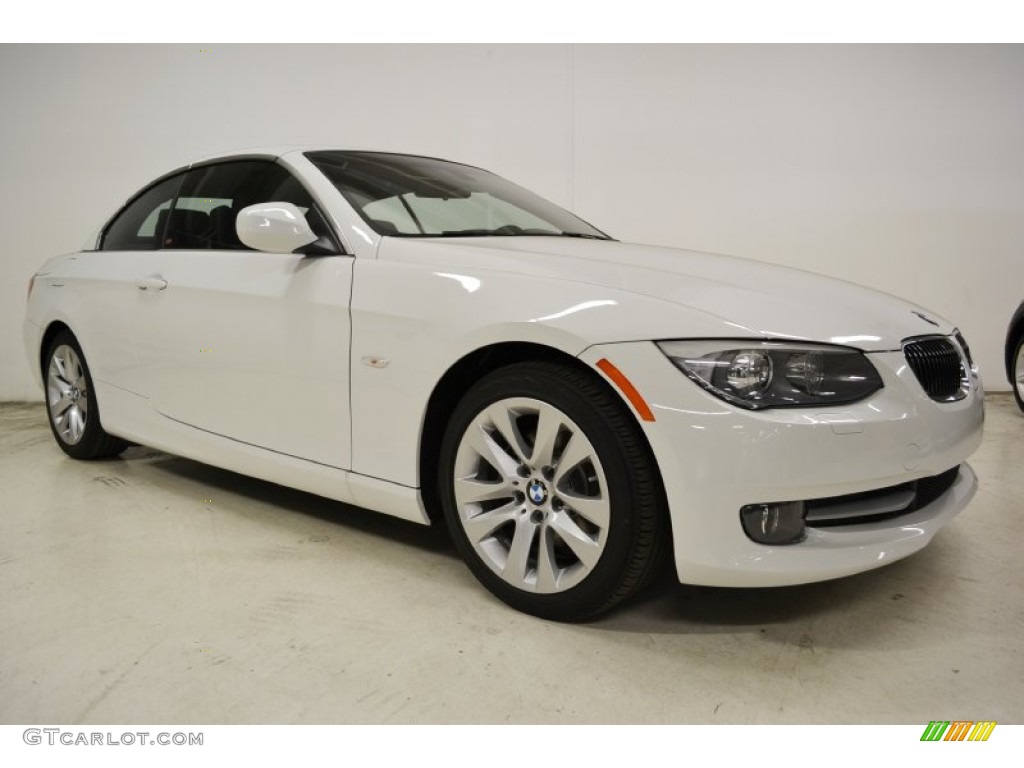 2013 3 Series 328i Convertible - Alpine White / Black photo #2