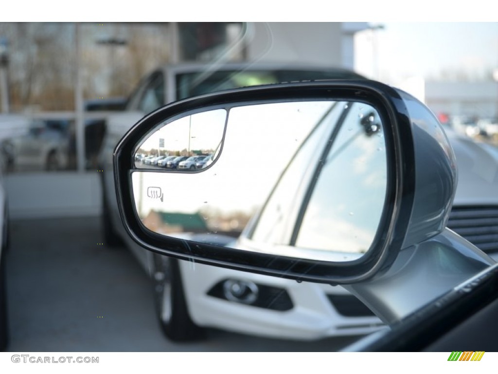 2013 Fusion SE 1.6 EcoBoost - Ingot Silver Metallic / SE Appearance Package Charcoal Black/Red Stitching photo #44