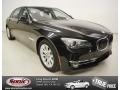 2013 Black Sapphire Metallic BMW 7 Series 740Li Sedan  photo #1