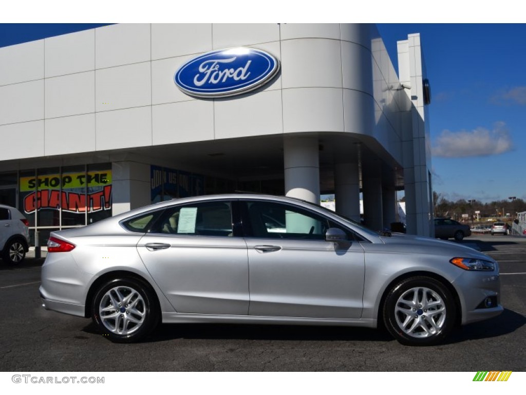 Ingot Silver Metallic 2013 Ford Fusion SE 1.6 EcoBoost Exterior Photo #77760861