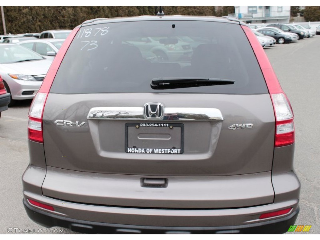 2010 CR-V EX AWD - Urban Titanium Metallic / Black photo #7