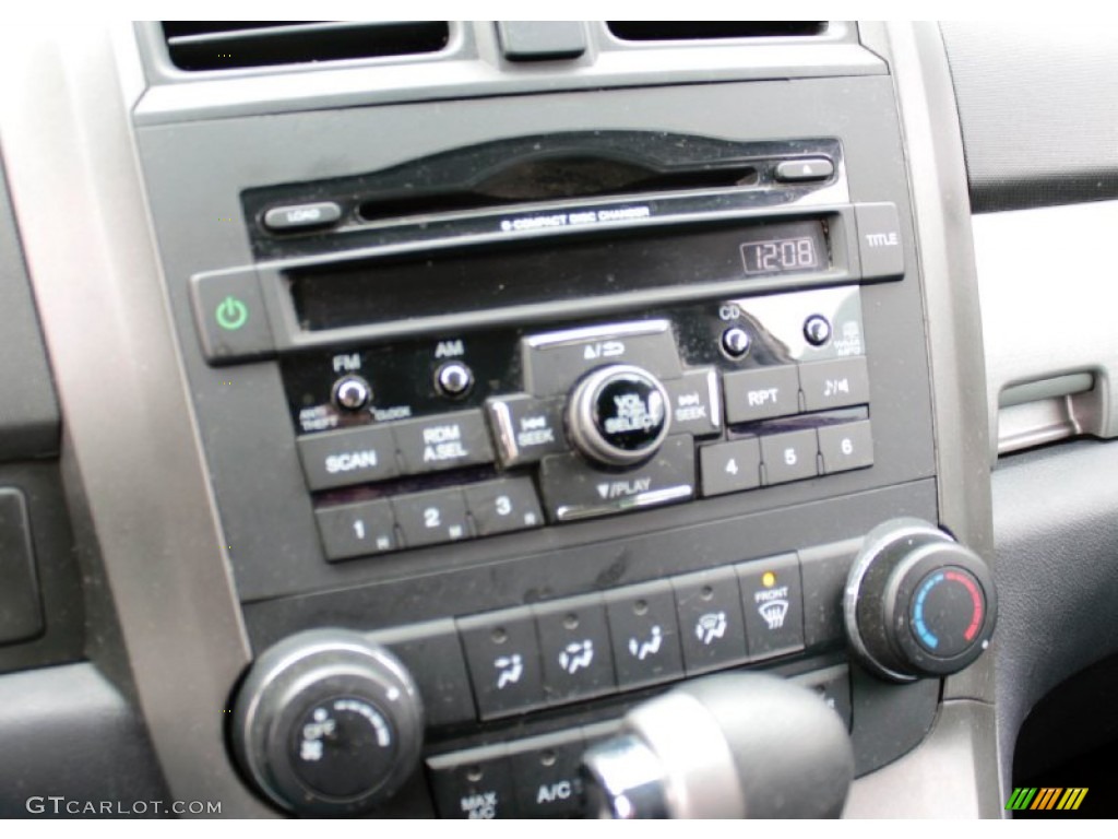 2010 CR-V EX AWD - Urban Titanium Metallic / Black photo #14