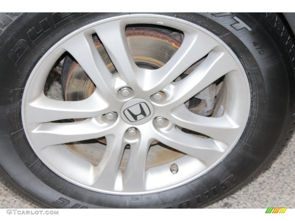 2010 CR-V EX AWD - Urban Titanium Metallic / Black photo #24