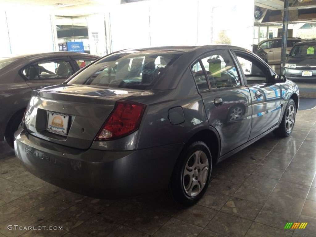 2004 ION 2 Sedan - Storm Grey / Grey photo #4