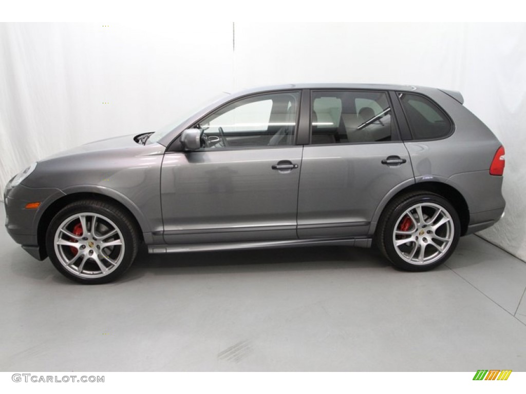 2008 Cayenne GTS - Meteor Grey Metallic / Black w/ Alcantara Seat Inlay photo #8