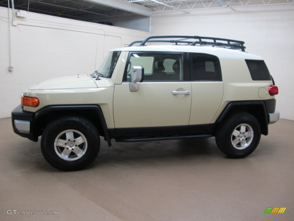 2008 FJ Cruiser 4WD - Iceberg White / Dark Charcoal photo #5