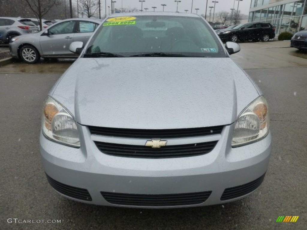 2007 Cobalt LT Coupe - Ultra Silver Metallic / Gray photo #8