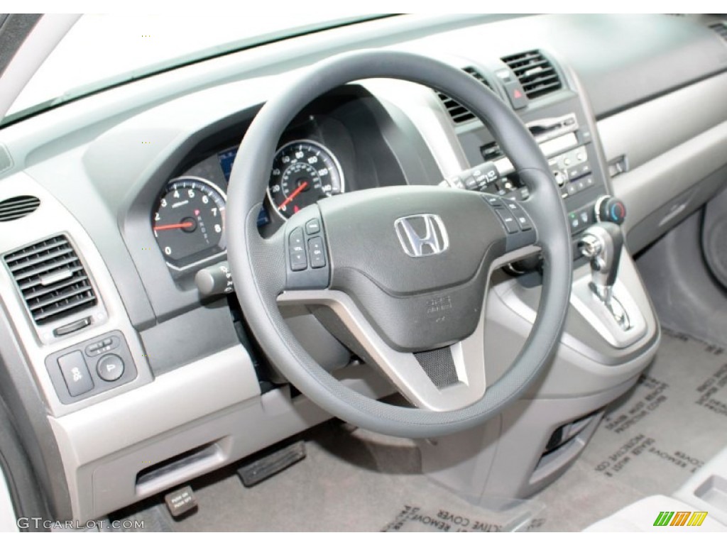 2011 CR-V EX 4WD - Alabaster Silver Metallic / Gray photo #4