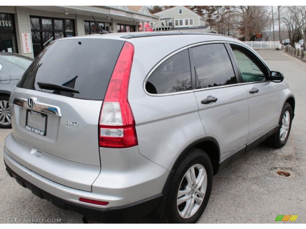 2011 CR-V EX 4WD - Alabaster Silver Metallic / Gray photo #6