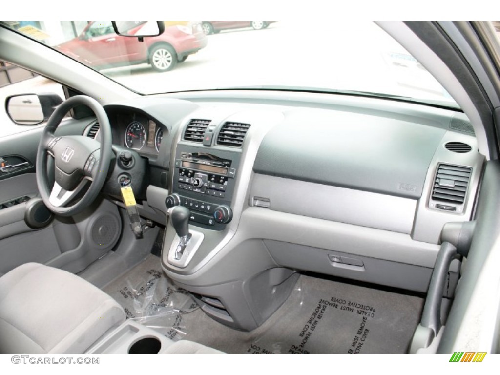 2011 CR-V EX 4WD - Alabaster Silver Metallic / Gray photo #9