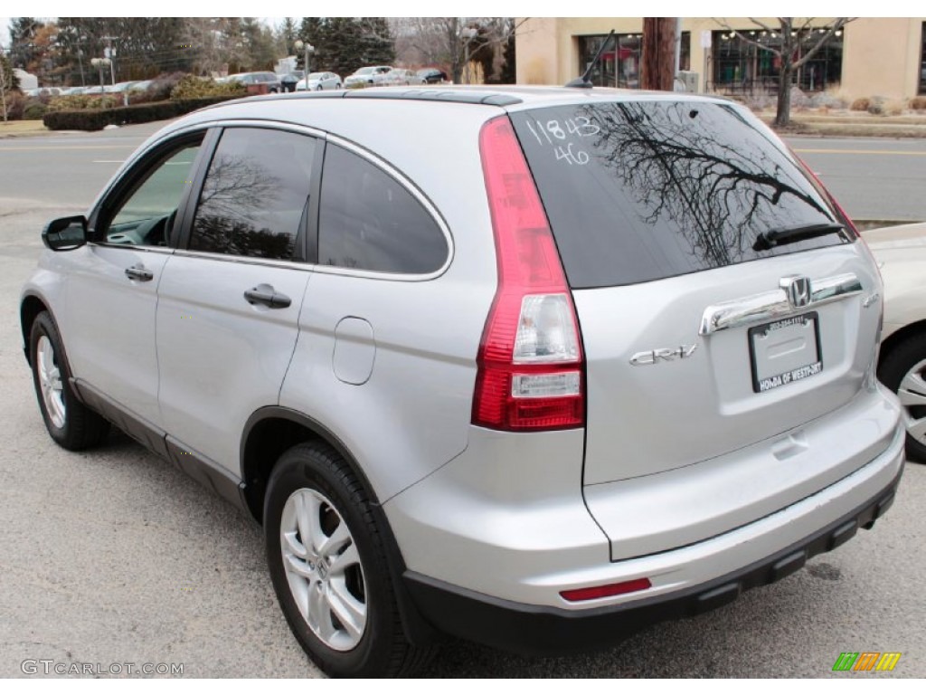 2011 CR-V EX 4WD - Alabaster Silver Metallic / Gray photo #10