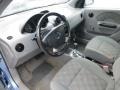 2005 Chevrolet Aveo Gray Interior Prime Interior Photo