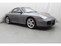 Seal Grey Metallic - 911 Carrera 4S Cabriolet Photo No. 3