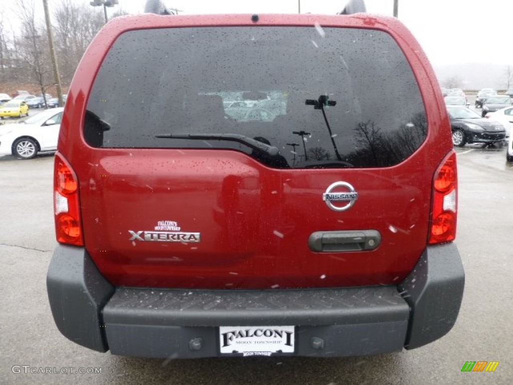 2005 Xterra S 4x4 - Red Brawn Pearl / Steel/Graphite photo #4