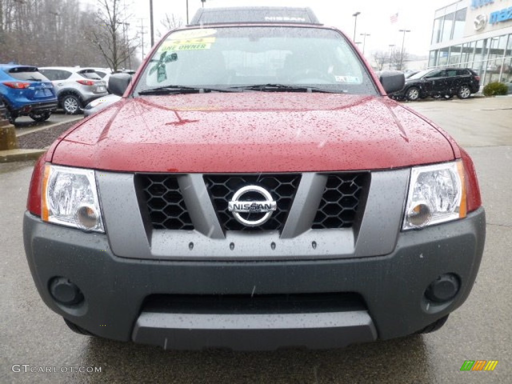 2005 Xterra S 4x4 - Red Brawn Pearl / Steel/Graphite photo #8