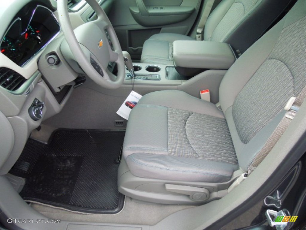 Dark Titanium/Light Titanium Interior 2013 Chevrolet Traverse LS Photo #77764754