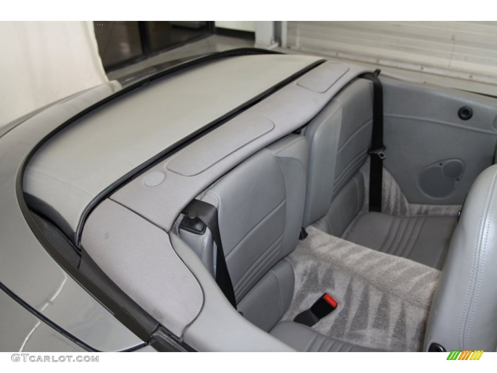 Graphite Grey Interior 2004 Porsche 911 Carrera 4S Cabriolet Photo #77765029