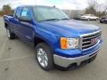 Heritage Blue Metallic 2013 GMC Sierra 1500 SLE Extended Cab Exterior