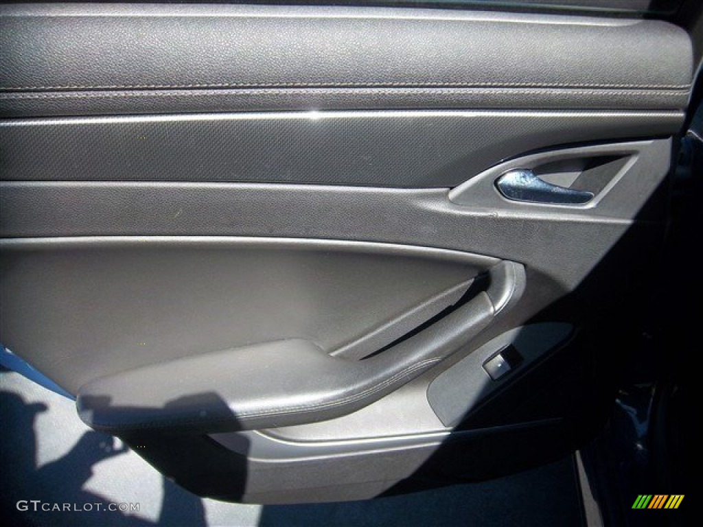 2009 CTS Sedan - Blue Diamond Tri-Coat / Ebony photo #14