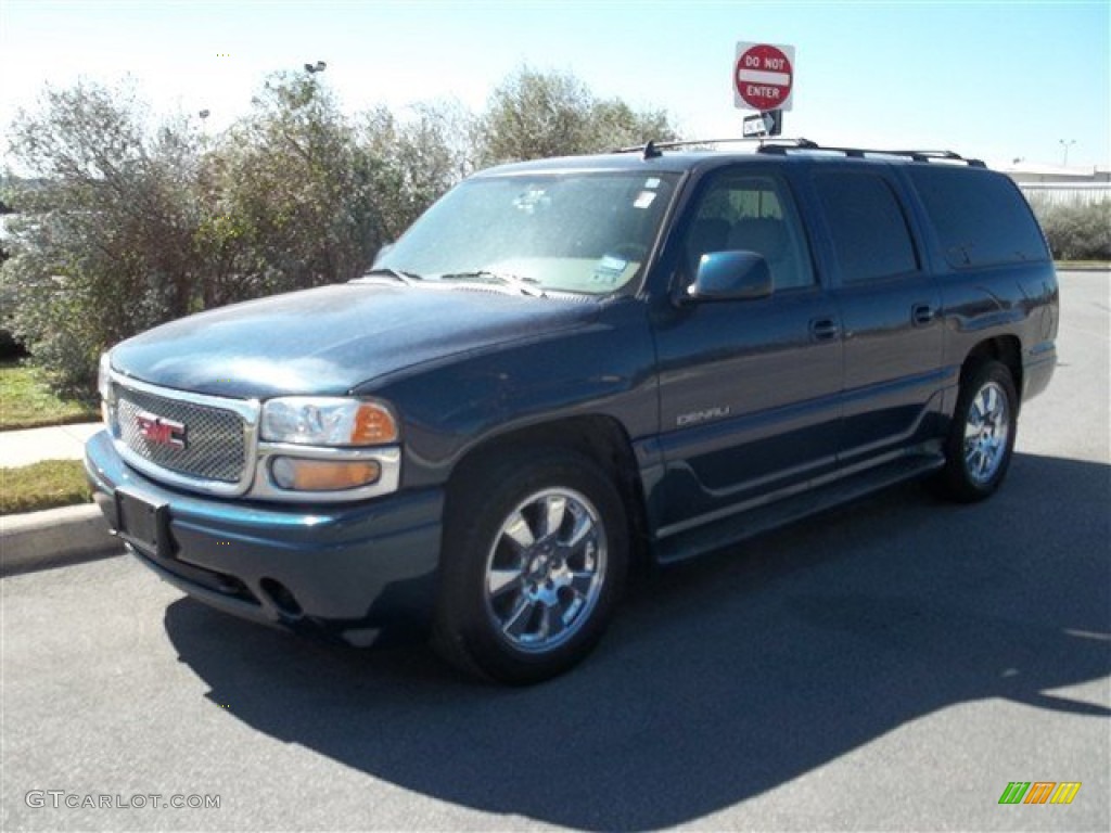 2006 Yukon XL Denali AWD - Deep Blue Metallic / Sandstone photo #2