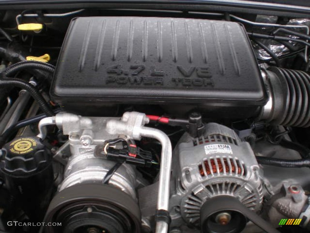 2002 Jeep Grand Cherokee Limited 4x4 4.7 Liter SOHC 16-Valve V8 Engine Photo #77766104