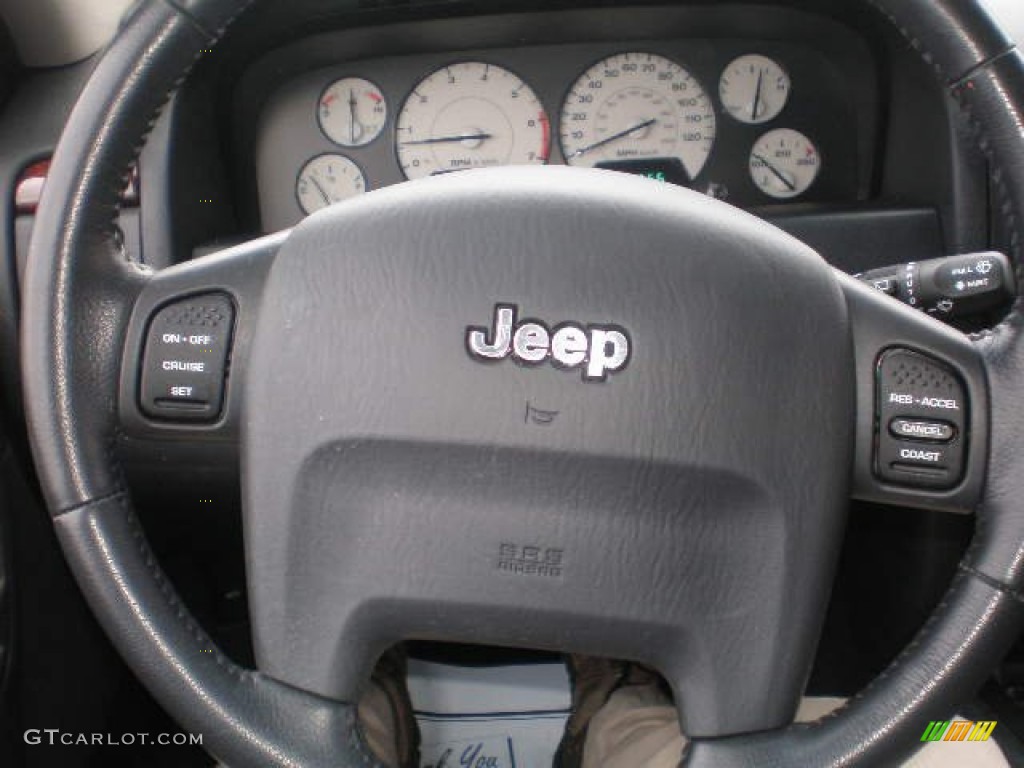 2002 Jeep Grand Cherokee Limited 4x4 Controls Photo #77766166