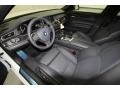 Black 2013 BMW 7 Series 750i Sedan Interior Color