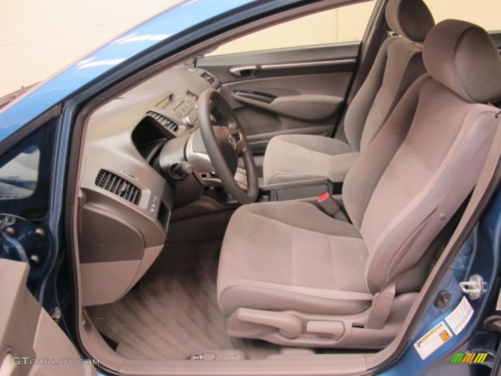 Gray Interior 2006 Honda Civic EX Sedan Photo #77766506