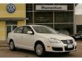 2009 Candy White Volkswagen Jetta S Sedan  photo #1