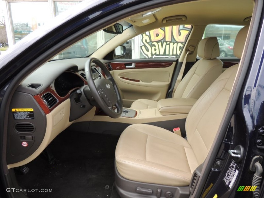 Cashmere Interior 2012 Hyundai Genesis 3.8 Sedan Photo #77766983