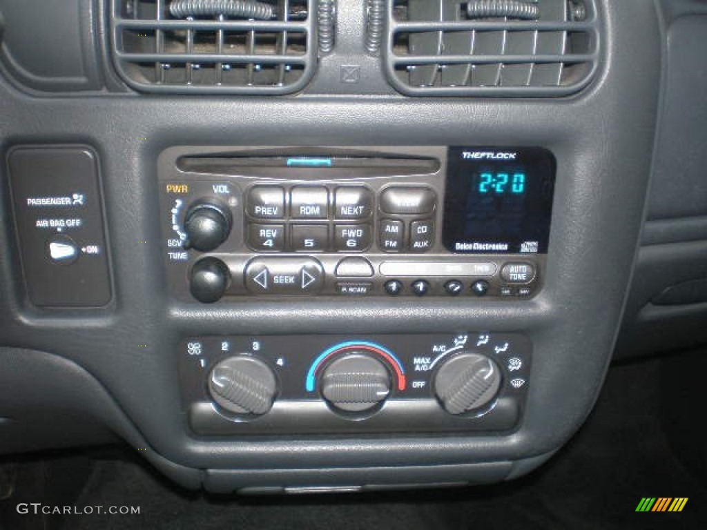 2000 Chevrolet S10 LS Regular Cab Controls Photo #77767580