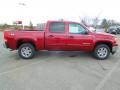 2013 Sonoma Red Metallic GMC Sierra 1500 SLE Crew Cab  photo #3