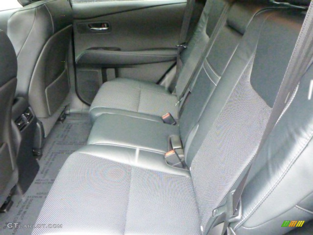 2013 Lexus RX 350 F Sport AWD Rear Seat Photos