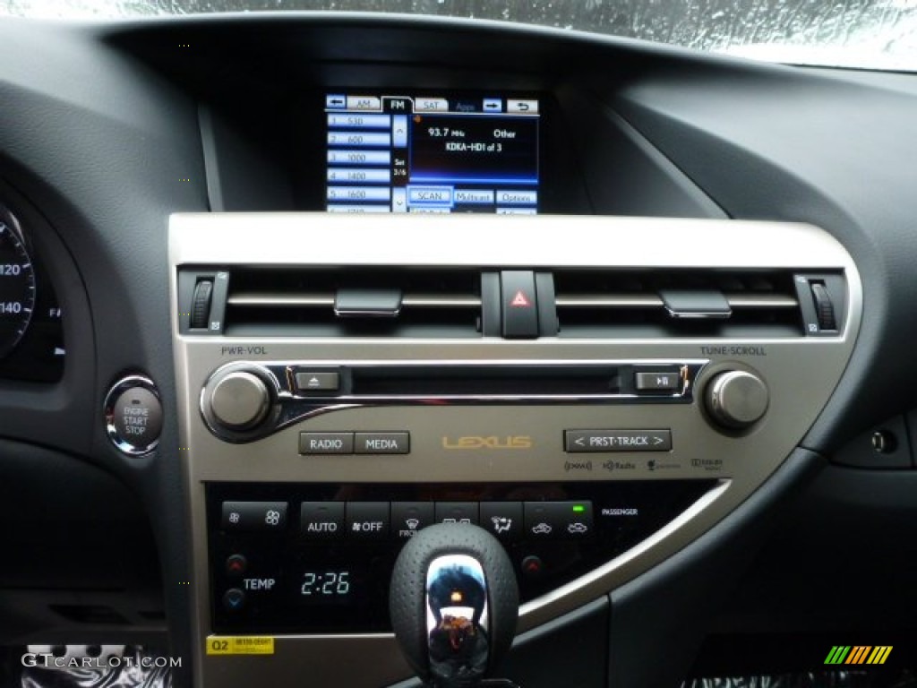 2013 Lexus RX 350 F Sport AWD Controls Photo #77768039