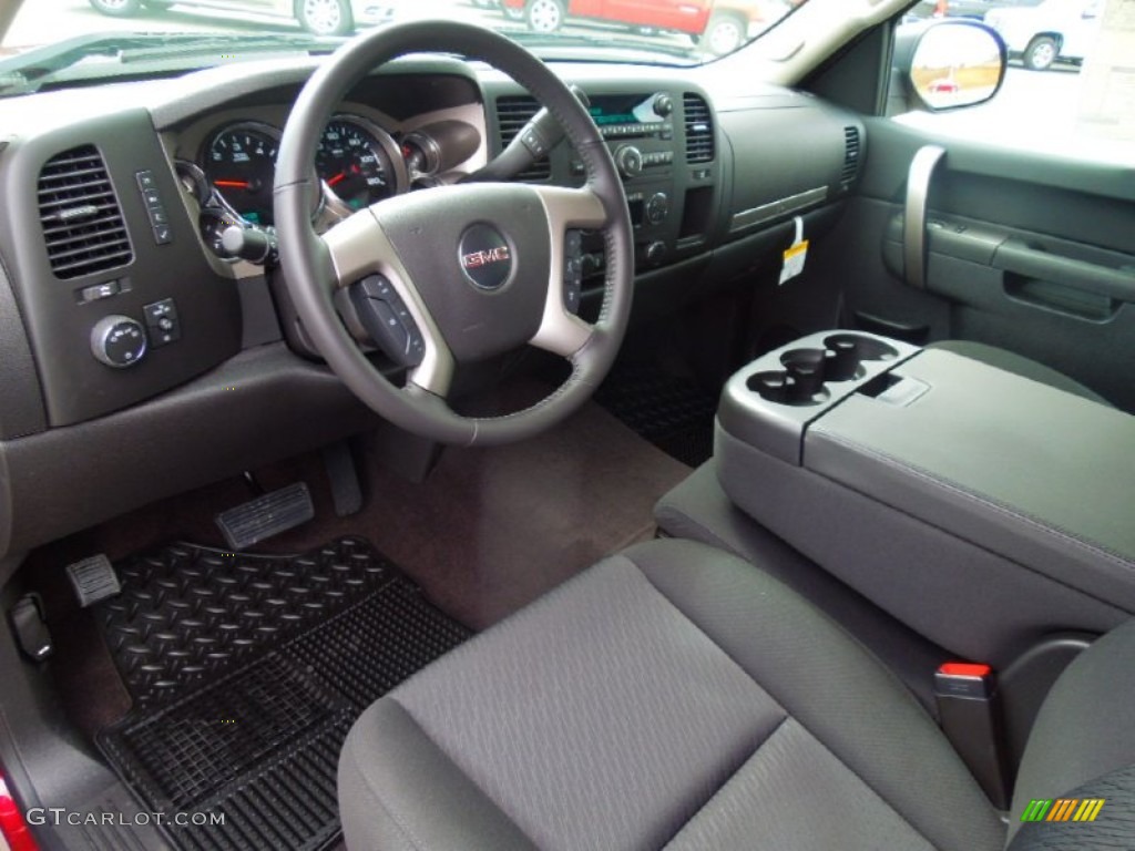 2013 Sierra 1500 SLE Crew Cab - Sonoma Red Metallic / Ebony photo #22