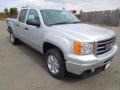 Quicksilver Metallic 2013 GMC Sierra 1500 SLE Crew Cab Exterior