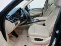 2010 BMW X5 Sand Beige Interior Front Seat Photo