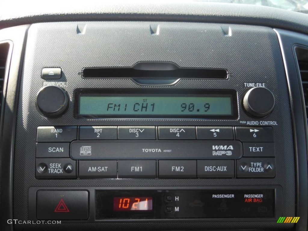 2009 Toyota Tacoma V6 PreRunner Double Cab Audio System Photos