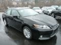 2013 Obsidian Black Lexus ES 300h Hybrid  photo #6