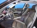 2011 BMW 3 Series Black Dakota Leather Interior Front Seat Photo