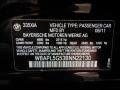 Info Tag of 2011 3 Series 335i xDrive Sedan