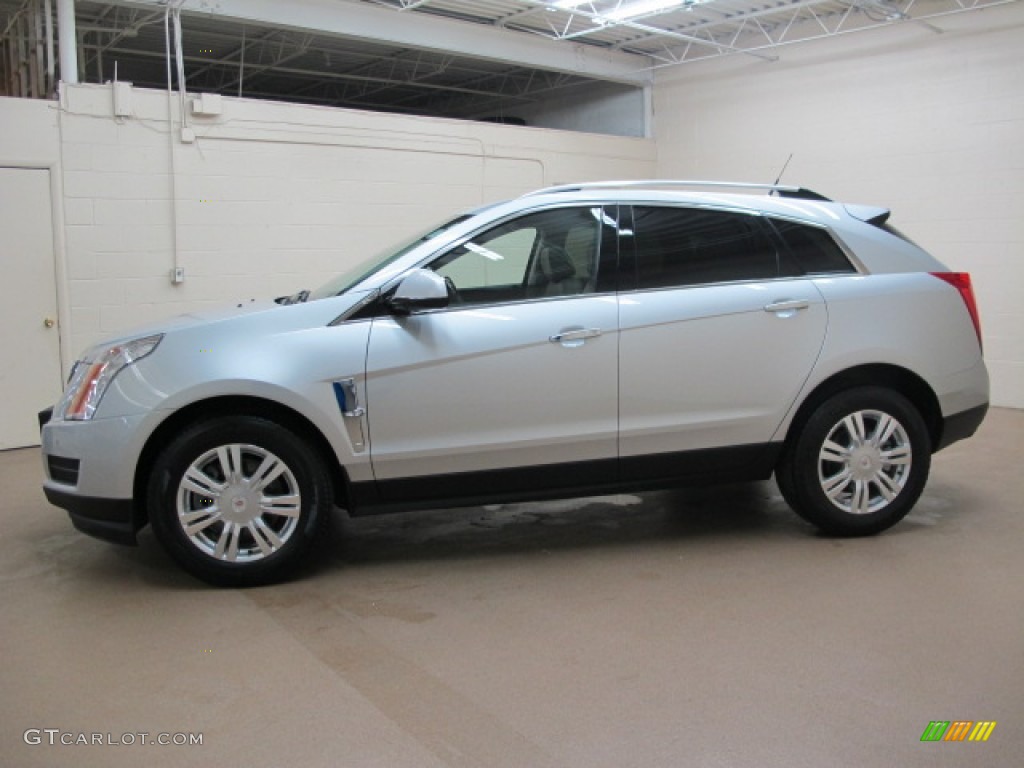 Radiant Silver Metallic 2011 Cadillac SRX 4 V6 AWD Exterior Photo #77769875