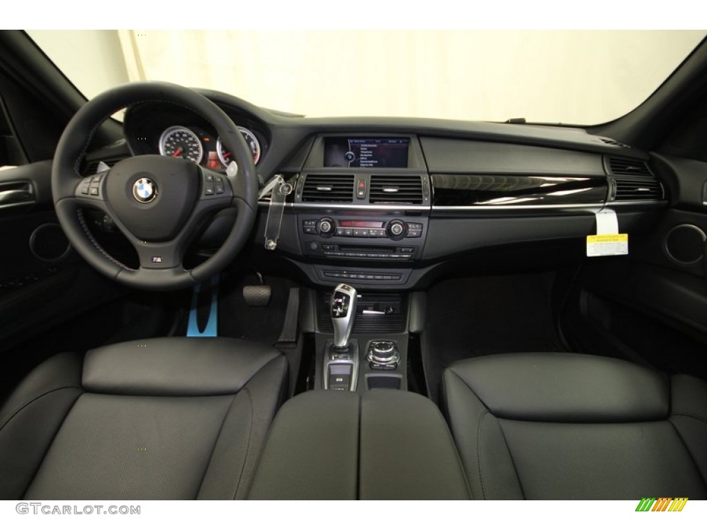 2013 BMW X5 M M xDrive Black Dashboard Photo #77769955