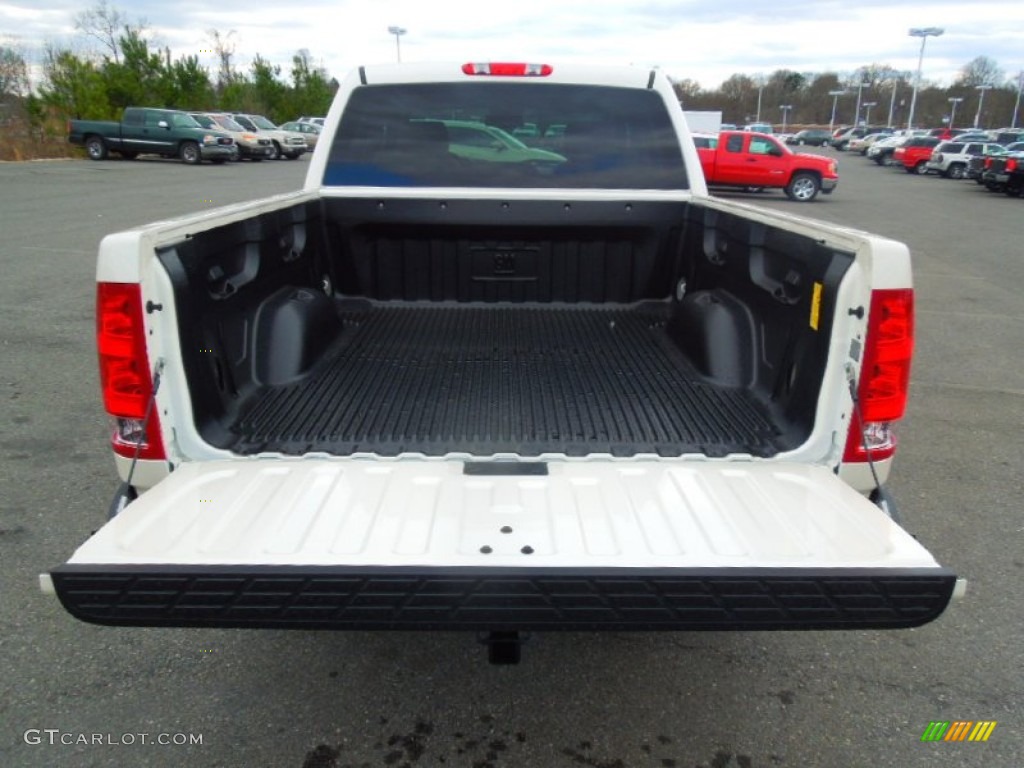 2013 Sierra 1500 SLE Crew Cab 4x4 - White Diamond Tricoat / Very Dark Cashmere/Light Cashmere photo #17