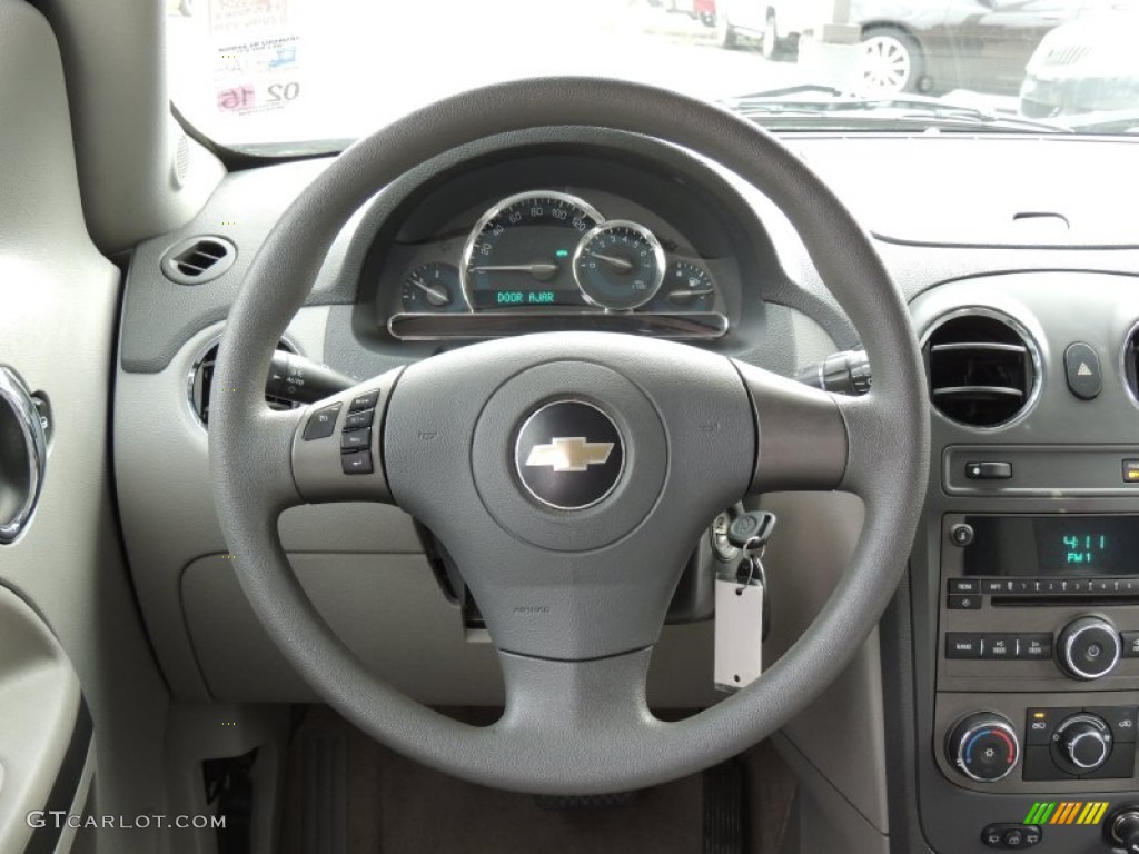 2008 Chevrolet HHR LS Gray Steering Wheel Photo #77770199
